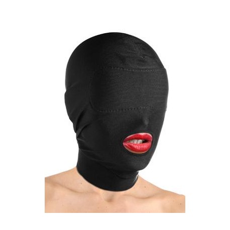 Spandex Hood W/padded Eyes and Open Mouth 