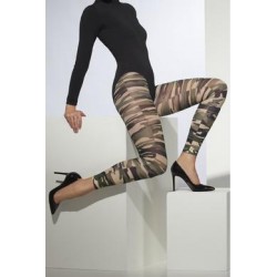 Footless Camouflage Tights Fv-24065 