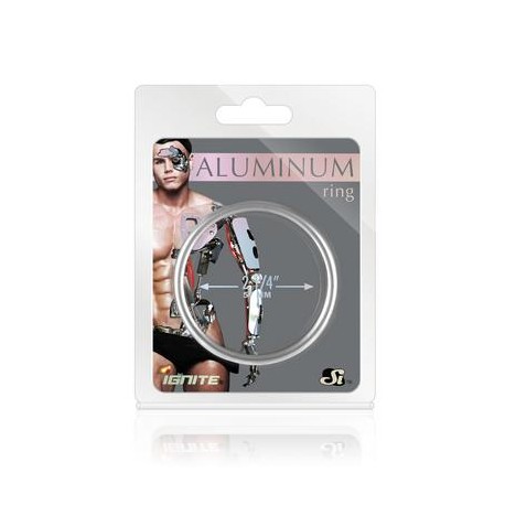 Aluminum Ring - Platinum - 2.25-inch Diameter 