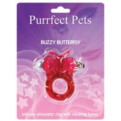 Purrfect Pet Buzzy Butterfly - Magenta
