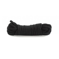 Japanese Style Cotton Bondage Rope - Black 