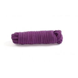 Japanese Style Cotton Bondage Rope - Purple 