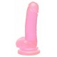 8-inch Suction Cup Dong - Pink