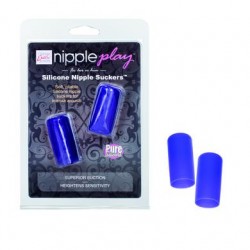 Silicone Nipple Suckers - Purple 