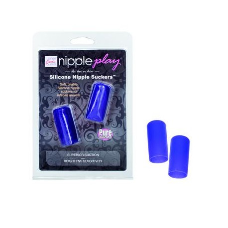 Silicone Nipple Suckers - Purple 