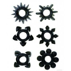 Tower Of Power - Set of 6 - Black 