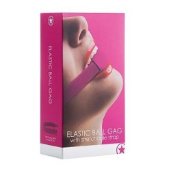 Elastic Ball Gag- Pink 