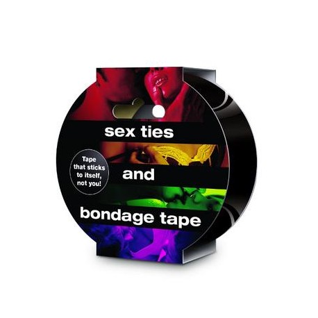 Sex Ties And Bondage Tape - Black