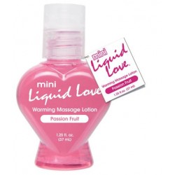 Mini Liquid Love Warming Massage Lotion Passion Fruit - 1.25 oz.