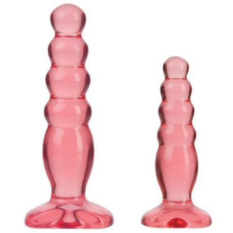 Crystal Jellies Anal Delight Trainer Kit - Pink