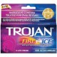 Trojan Fire And Ice Dual Lubricated - 10 Pack