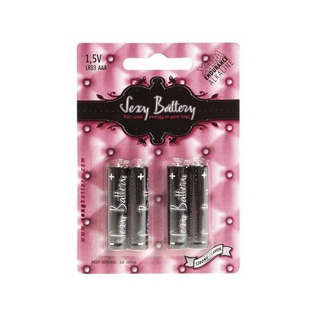 Sexy Battery AAA - 4 Pack