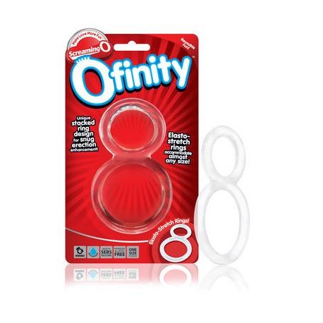 Ofinity Double Ring Clear 