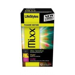 Lifestyles Mixx Condoms - 12 Pack 