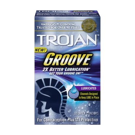 Trojan Groove - 10 Pack 