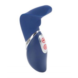 7-Function Silicone Luxe Epiphany Massager - Blue