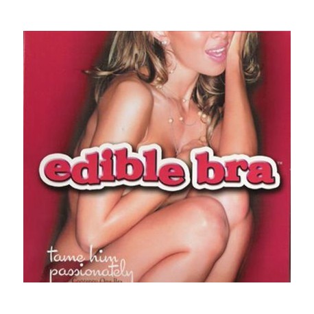 X-Rated Edible Bra - Passion Fruit