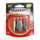 Mustang Batteries Aaa 4 Pack - Super Heavy Duty 