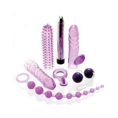 Adam And Eve The Complete Lovers Kit - Purple