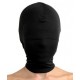 Blackout Breatheable Hood with Padded Blindfold - Black