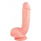 X5 Hard On Realistic Dildo with Suction Cup - Natural