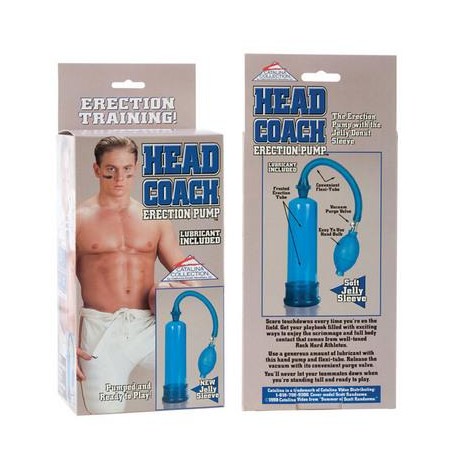 Head Coach Erection Pump With Lubricant - Blue 