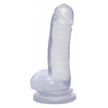 8-inch Suction Cup Dong - Clear