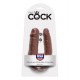 King Cock Medium Double Trouble - Brown 