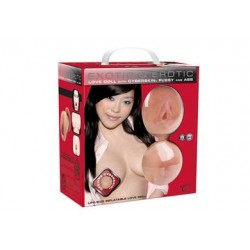 Exotic & Erotic Inflatable Love Doll With Cyberskin Pussy And Ass 