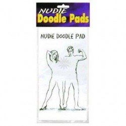 Nudie Doodle Pads - Couples 12 Pcs. 