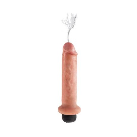 King Cock 7" Squirting Cock - Flesh 