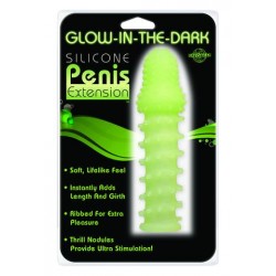 Silicone Penis Extension - Glow In The Dark