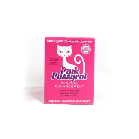 Pink Pussycat Sensual Enhancement - 24 Count Display 