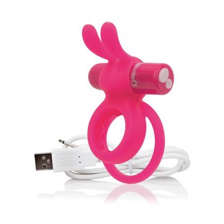 Charged Ohare Rechargeable Rabbit Vibe - Pink 