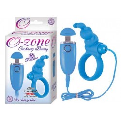 Ozone Cockring Bunny - Blue 