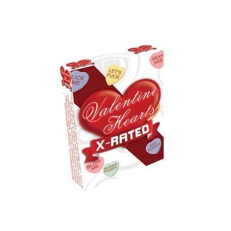 Valentine Hearts X-rated Candy 