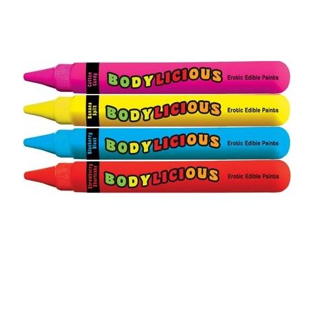 Bodylicious Edible Body Pens - 4pk. - Assorted Flavors 