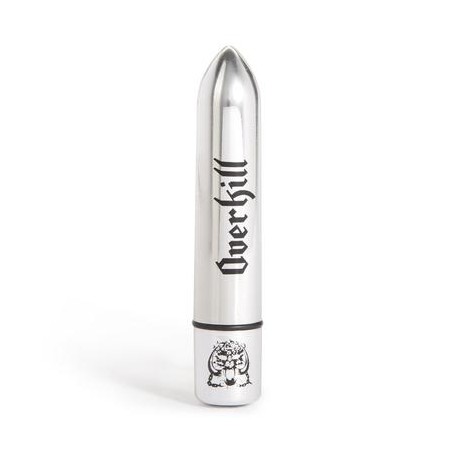 Motorhead Overkill 10 Function Bullet Vibrator - Silver 