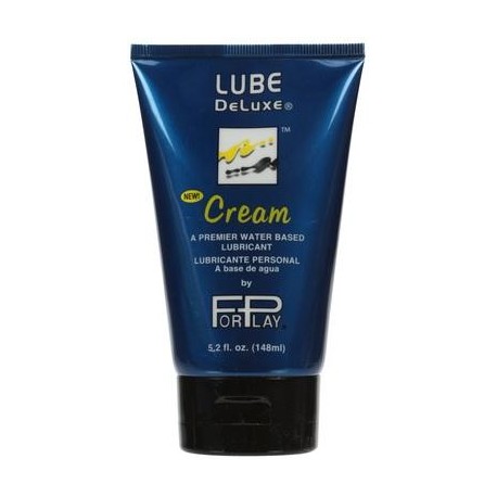 For Play Lube Deluxe Cream Water Based Lubricant - 5.2 Fl. Oz. / 148 Ml 