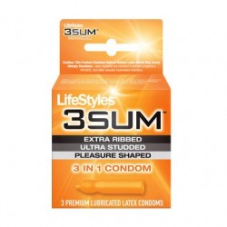Lifestyles 3 Sum - 3 Pack Condoms 