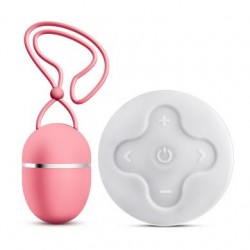 Exposed Darcy Mini Wireless Vibrating Egg - Dusty Rose 