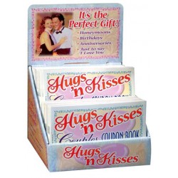 Hugs N' Kisses Coupon Book - Display of 36
