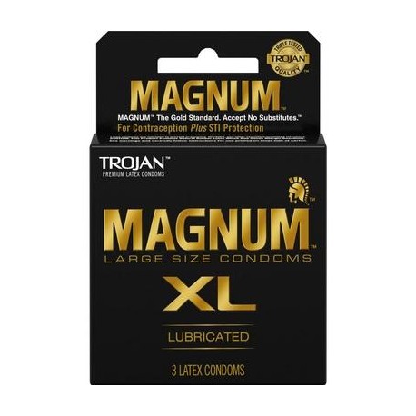 Trojan Magnum Xl - 3 Pack 
