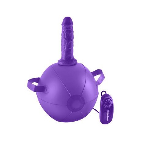 Dillio Purple - Vibrating Mini Sex Ball 