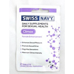 Swiss Navy Climax Female Enhancement - 2 Pill Single Pack 