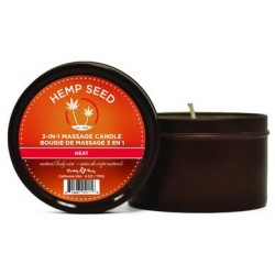 3-in-1 Heat Candle with Hemp - 6 Oz. 