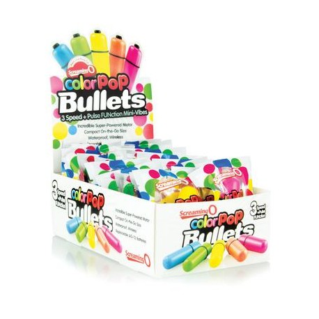 Colorpop Bullets - 20 Count P.o.p. Box Display - Assorted 