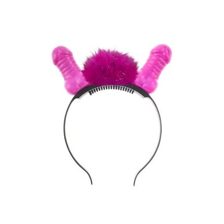 Bachelorette Party Favors Flashing Light-up Pecker Headband 