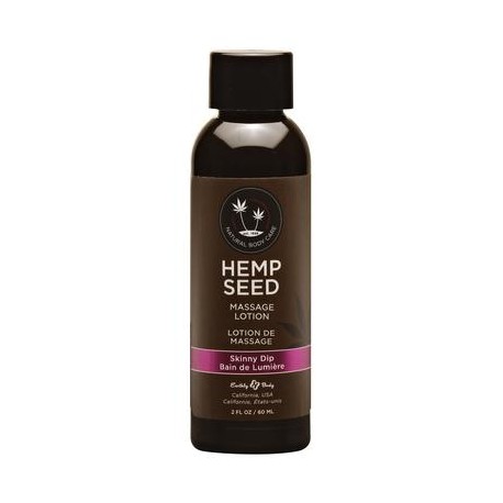 Hemp Seed Massage Lotion - Skinny Dip - 2 Fl. Oz. / 60 Ml 