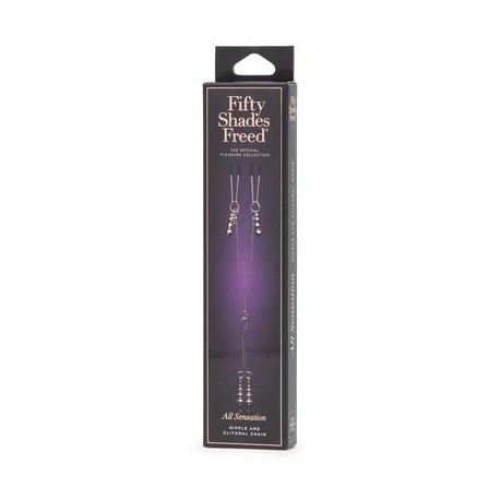 Fifty Shades Freed All Sensation Nipple & Clitoral Chain 